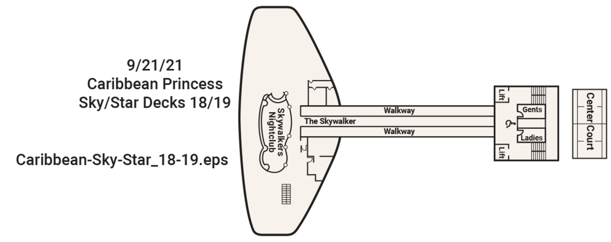 Deck 18 & 19 plan